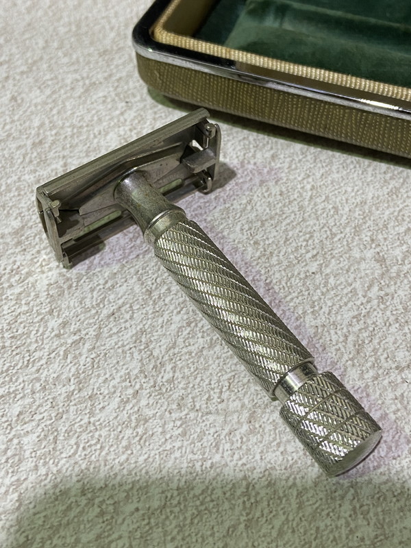 S-72◆Gillette SAFETY RAZOR ビンテージ カミソリ ENGLAND製 西洋剃刀 ジレット_画像4