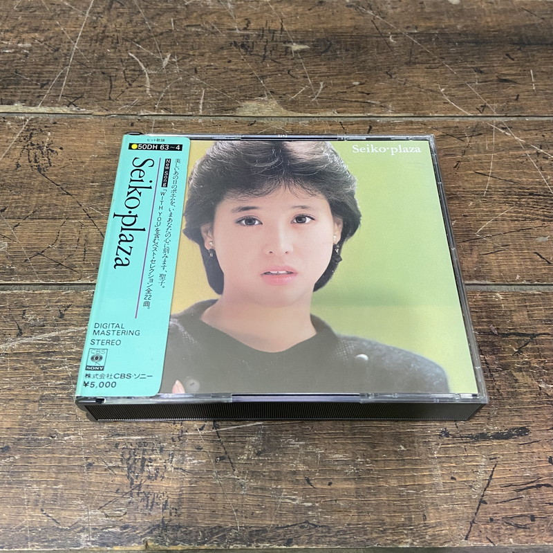 S-140◆松田聖子 Seiko plaza ベストアルバムCD 2枚組 80年代 アイドル_画像1