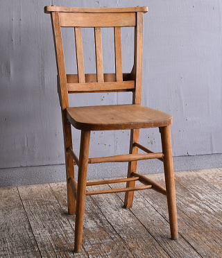 イギリス アンティーク家具 チャーチチェア 椅子 12150_画像2