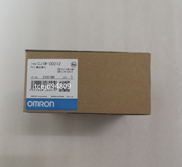 新品　OMRON/オムロン 　CJ1W-OD212　トランジスタ出力ユニット　 保証付き