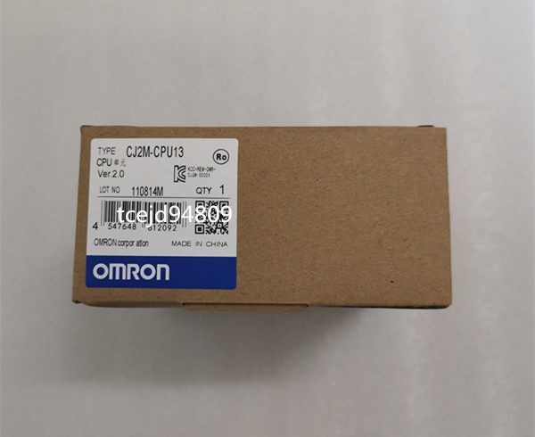 新品　OMRON/オムロン 　CJ2M-CPU13 　CPUユニット　保証付き