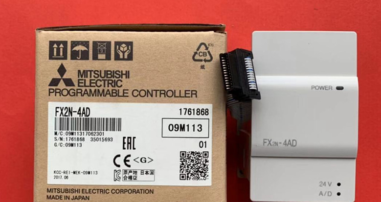 超人気の 新品　MITSUBISHI/三菱電機 　FX2N-4AD　保証付き シーケンサー その他