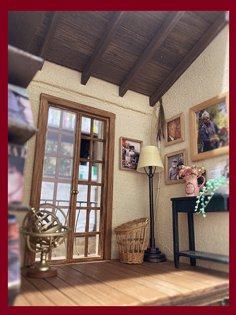●２・【クリスマスの贈り物に★超精巧なフランスのお洒落なアパートメント】ミニチュア・ドールハウス_画像9