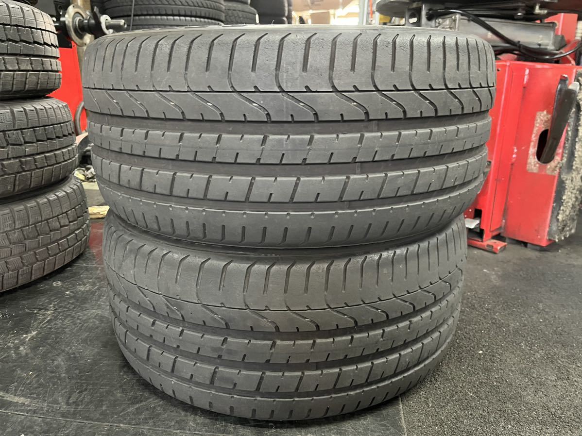 PIRELLI P ZERO MO 2本中古です。255/35R19 96Y 2019年製_画像1