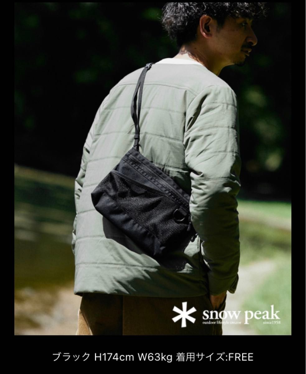 スノーピーク サコッシュ snow peak Everyday Use Sacoche スノーピーク サコッシュ snow peak Everyday Use Sacoche
