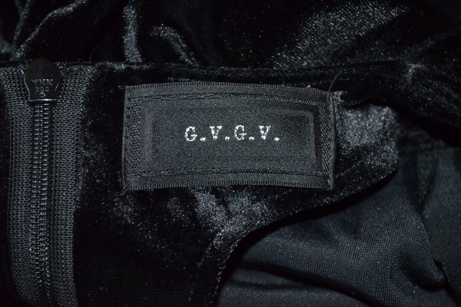 ジーヴィジーヴィ　G.V.G.V.　GVGV　ベロア　トップス　Ｔシャツ D4644_画像5