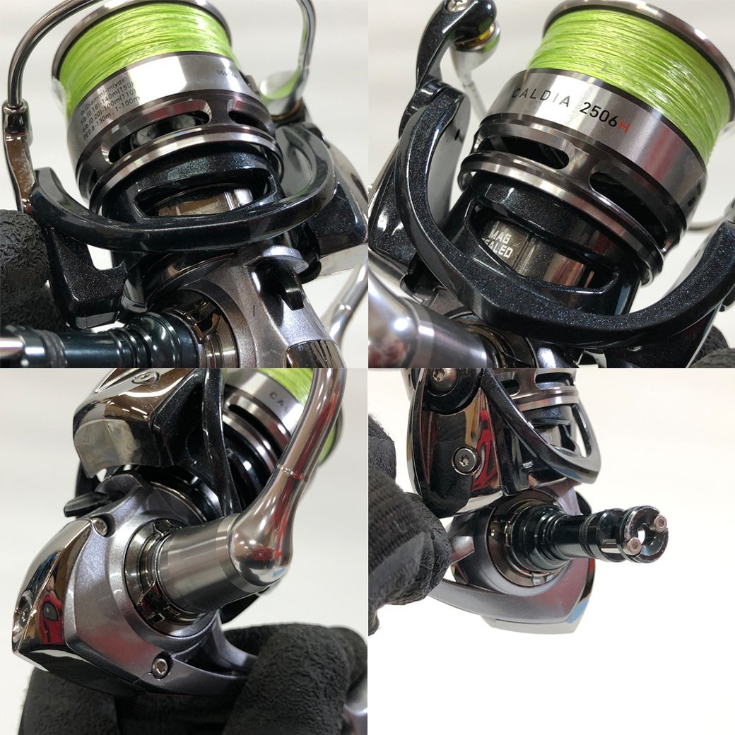 Q ダイワ 14 カルディア 2506H ゴメクサスカスタム スピニングリール |DAIWA CALDIA GOMEXUS 56164 釣具 リール_画像9