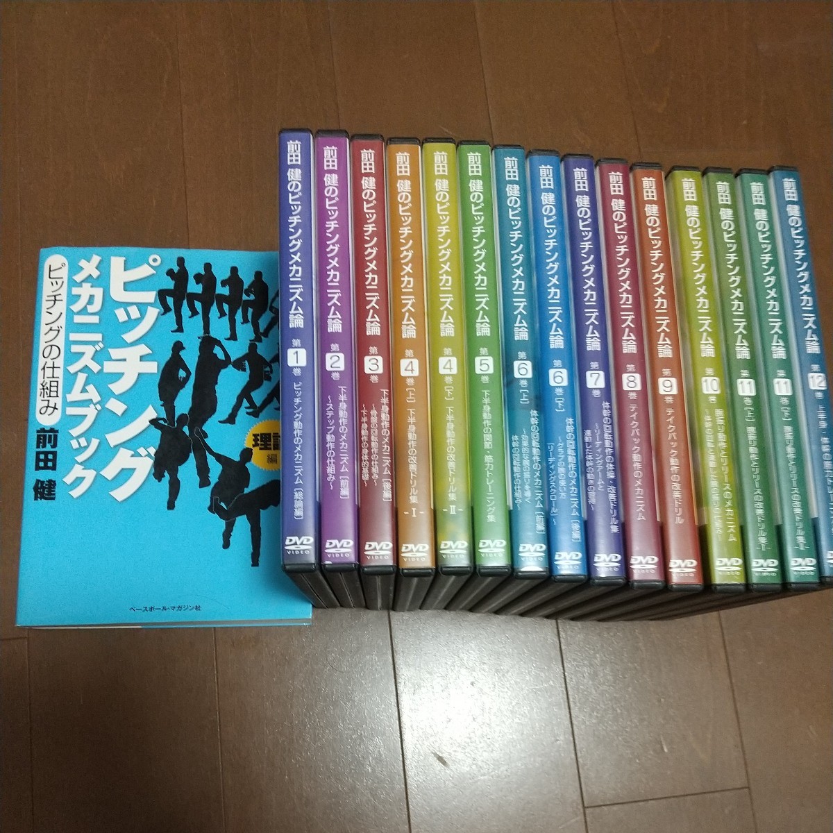 前田健のピッチングメカニズム論 DVD 全12巻(15枚)ピッチング 前田健のピッチングメカニズム論 DVD 全12巻(15枚)ピッチング