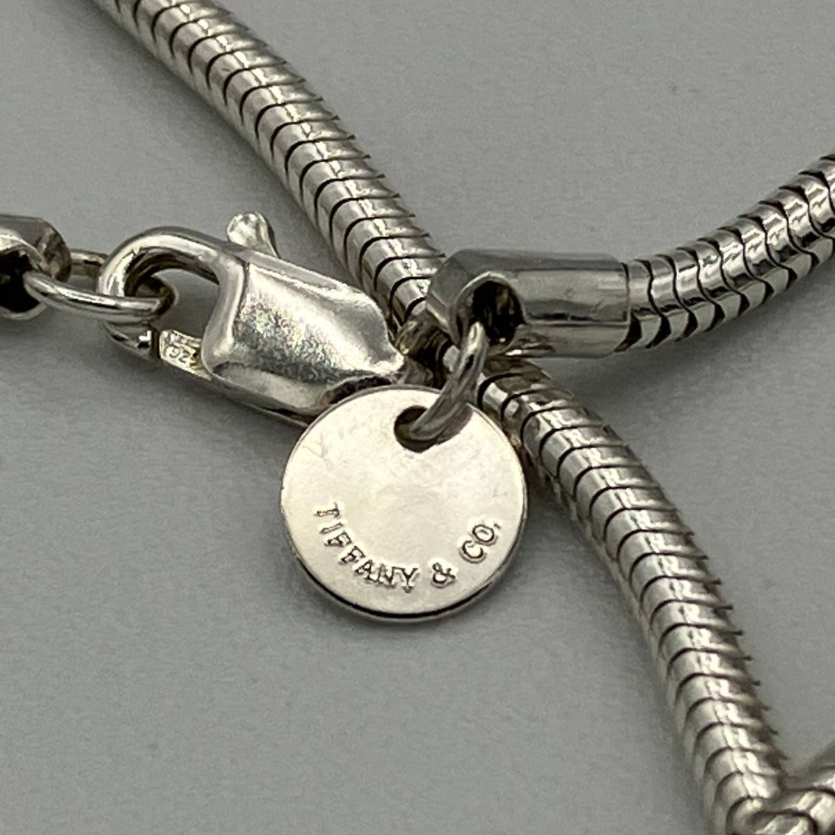  rare goods Tiffany round Rocket Vintage long necklace pendant silver 925 Necklace GERMANY Sune -k chain 