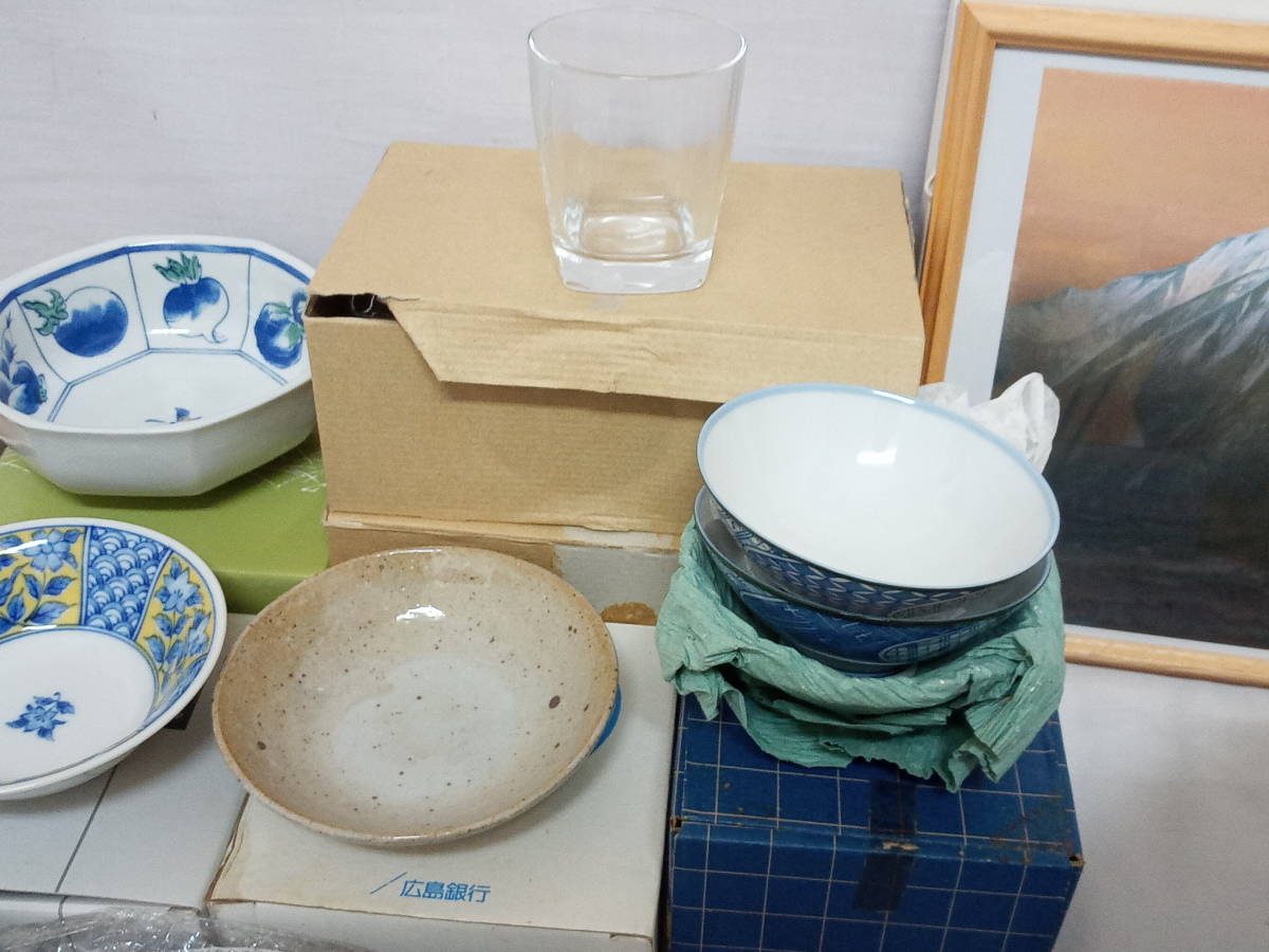 【未使用品～USED品】TACHIKICHI たち吉 和食器 グラス タンブラー他 生活雑貨おまとめセット/ひざ掛け/ラップ/フォトフレーム他/14-RDA49_画像4