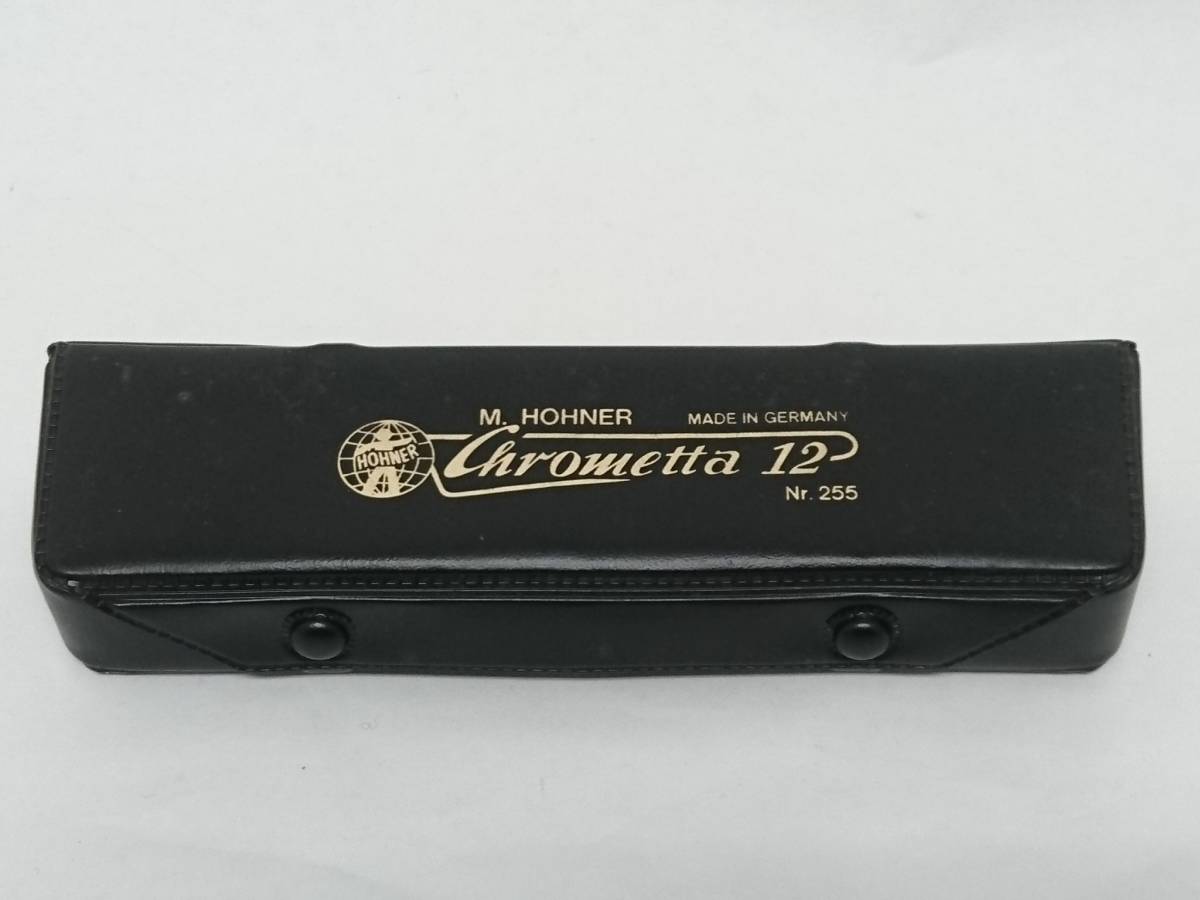 【USED品】ハーモニカ 計2点セット/HOHNER ホーナー クロメッタ 12/TONBO BAND トンボ・バンド 26トーン/複音/クロマチック/6-RYB87_画像5