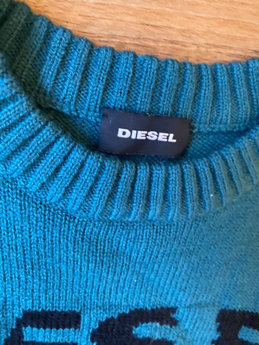 diesel diesel Kids sweater knitted Logo 8 -years old 1665