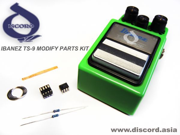 ★DISCORD IBANEZ TS-9 MODIFY PARTS KIT モディファイ TS-808_DISCORD IBANEZ TS-9 MODIFY PARTS KIT