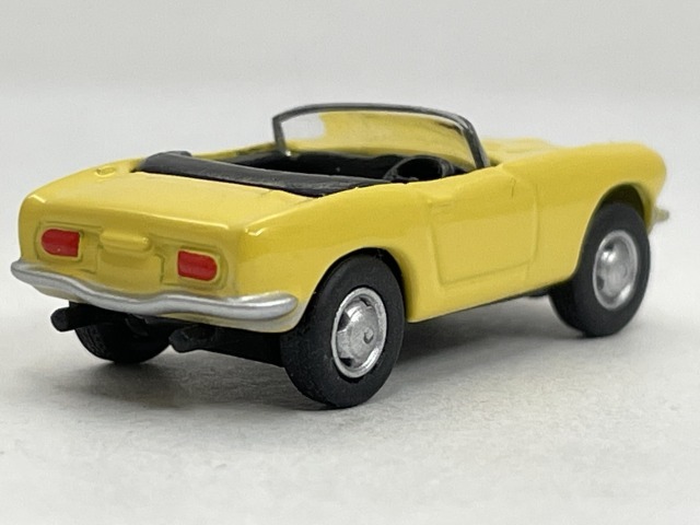 ■★サークルＫサンクス　Honda　ミニカーコレクション　S800（イエロー／KYOSHO／1：100スケール）_画像2