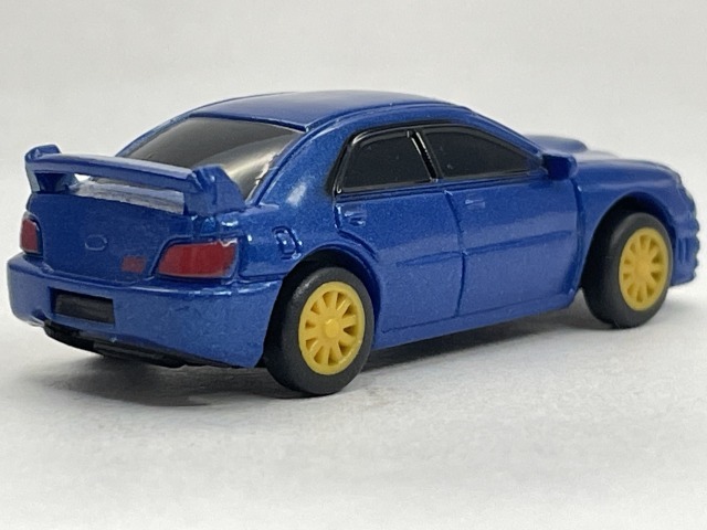 ■★ジョージア限定　日本のスポーツカーコレクション　プルバックカー　6　SUBARU　IMPREZA　WRX　STI_画像2