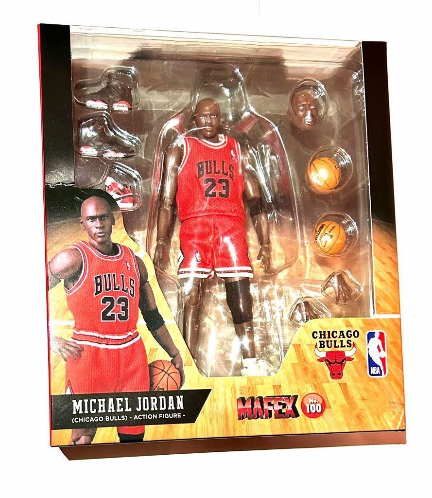 1/12サイズ 6インチ マイケルジョーダン アクションフィギュア MICHAEL JORDAN CHICAGO BULLS NBA マフェックス MAFEX バスケットボール MJ_画像1