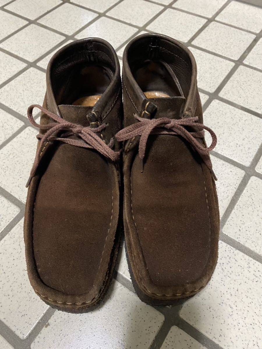 Clarks クラークス ワラビー スエード USED_画像1