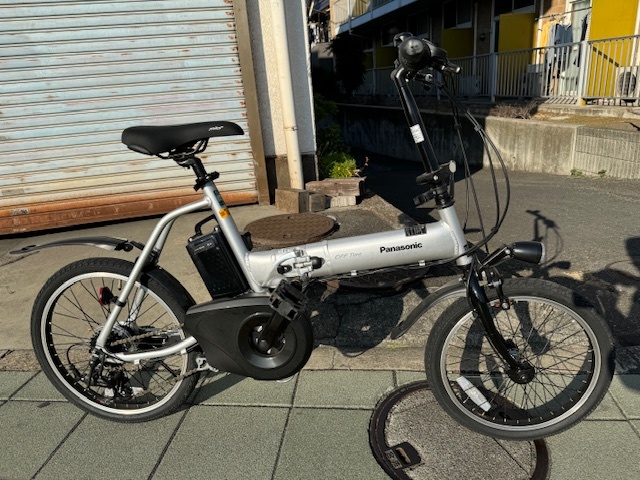  Panasonic. off time. folding. Carry case. limiter cut. early. modified. public road un- possible.OP mudguard. speed sensor half minute. pickup possible.48./h