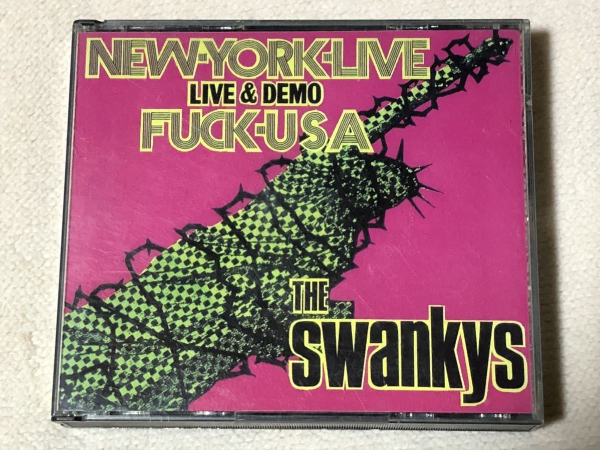 swankys / new york live live&demo fuck usa 検索 KWR last child gauze killed by death slash ramones damned sex pistols パンク天国_画像1
