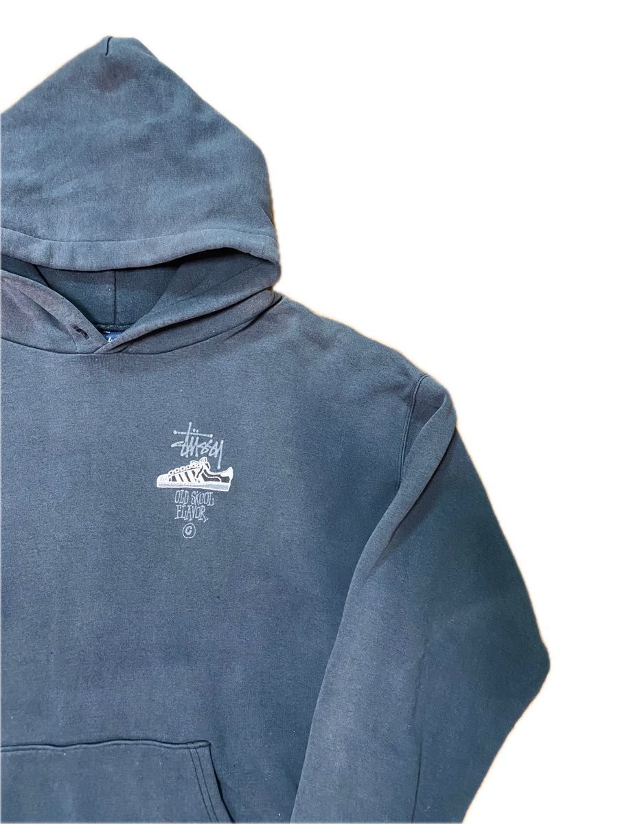 激レア】VINTAGE OLD STUSSY OLDSKOOL FLAVOR パーカー サイズ 激レア】VINTAGE OLD STUSSY OLDSKOOL FLAVOR パーカー サイズ