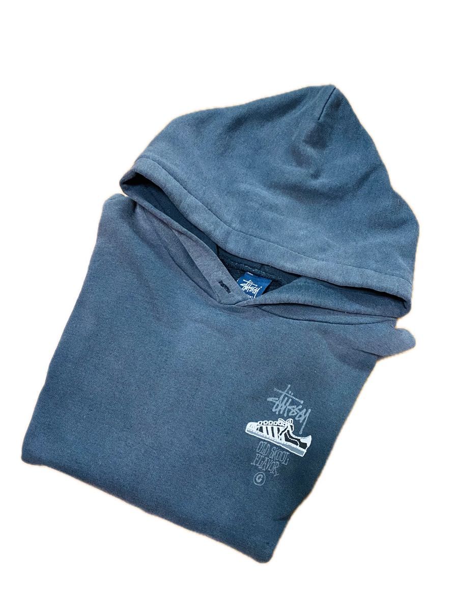 激レア】VINTAGE OLD STUSSY OLDSKOOL FLAVOR パーカー サイズ 激レア】VINTAGE OLD STUSSY OLDSKOOL FLAVOR パーカー サイズ