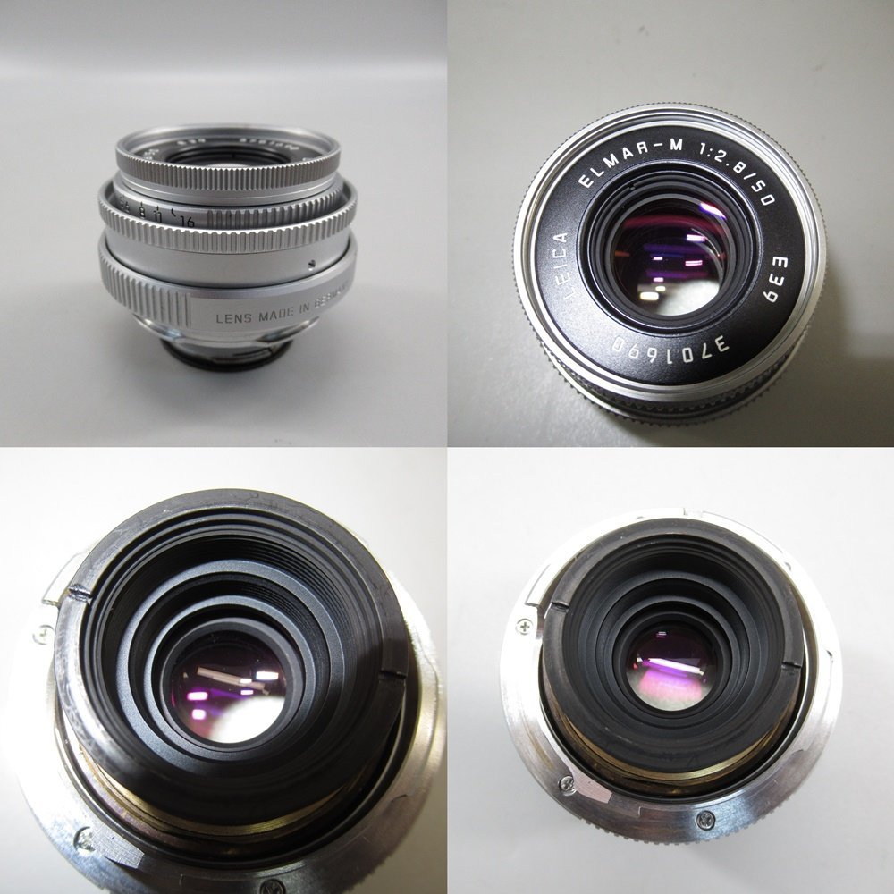 1円～ Leica ライカ M3 ELMAR-M 1:2.8/50 ※動作確認済 現状品 カメラ 4-2322437【O商品】_画像7