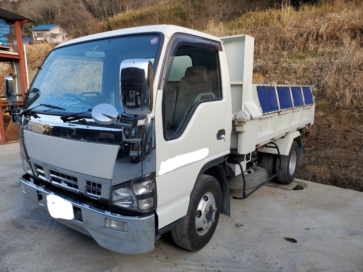 ISUZU　エルフワイド　積載4t　電動コボレーン_画像1