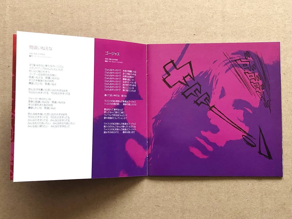 [CD] ザ・イエロー・モンキー / パンチドランカー 帯付　THE YELLOW MONKEY / PUNCH DRUNKARD_画像6