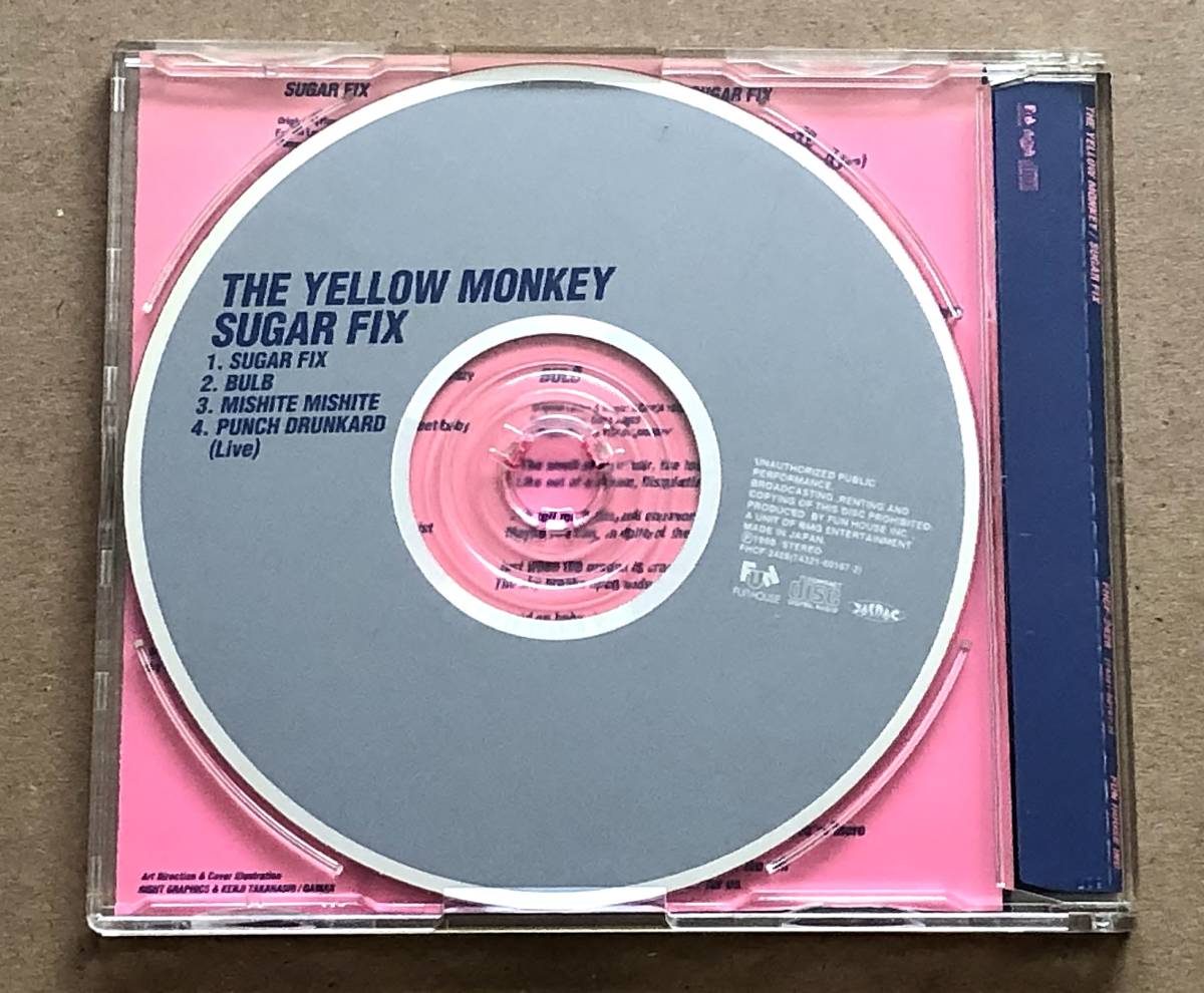 [CD] ザ・イエロー・モンキー / シュガー・フィックス　THE YELLOW MONKEY　SUGAR FIX_画像2