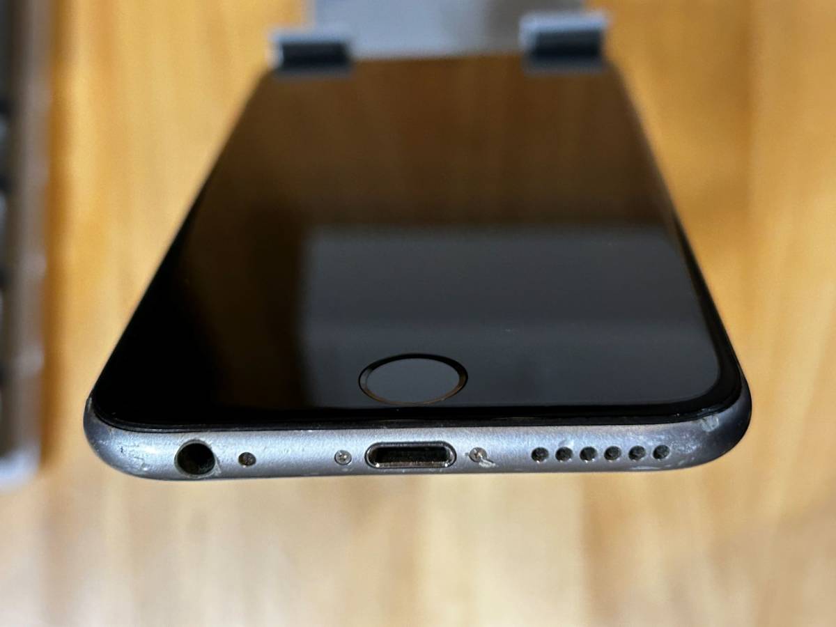 iPhone6 Space Gray 128GB SOFTBANK SIMロック端末 利用制限○ ジャンク ソフトバンク_画像5