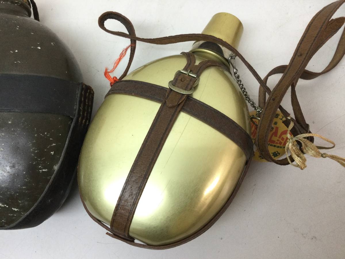 昭和レトロ 古い 水筒 コルク栓 アンティーク 古道具 年代物 コレクション フジマル水筒 他の画像3