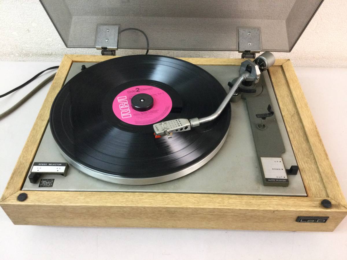 Lo-D レコードプレーヤー ターンテーブル 日立 PS-10_画像1