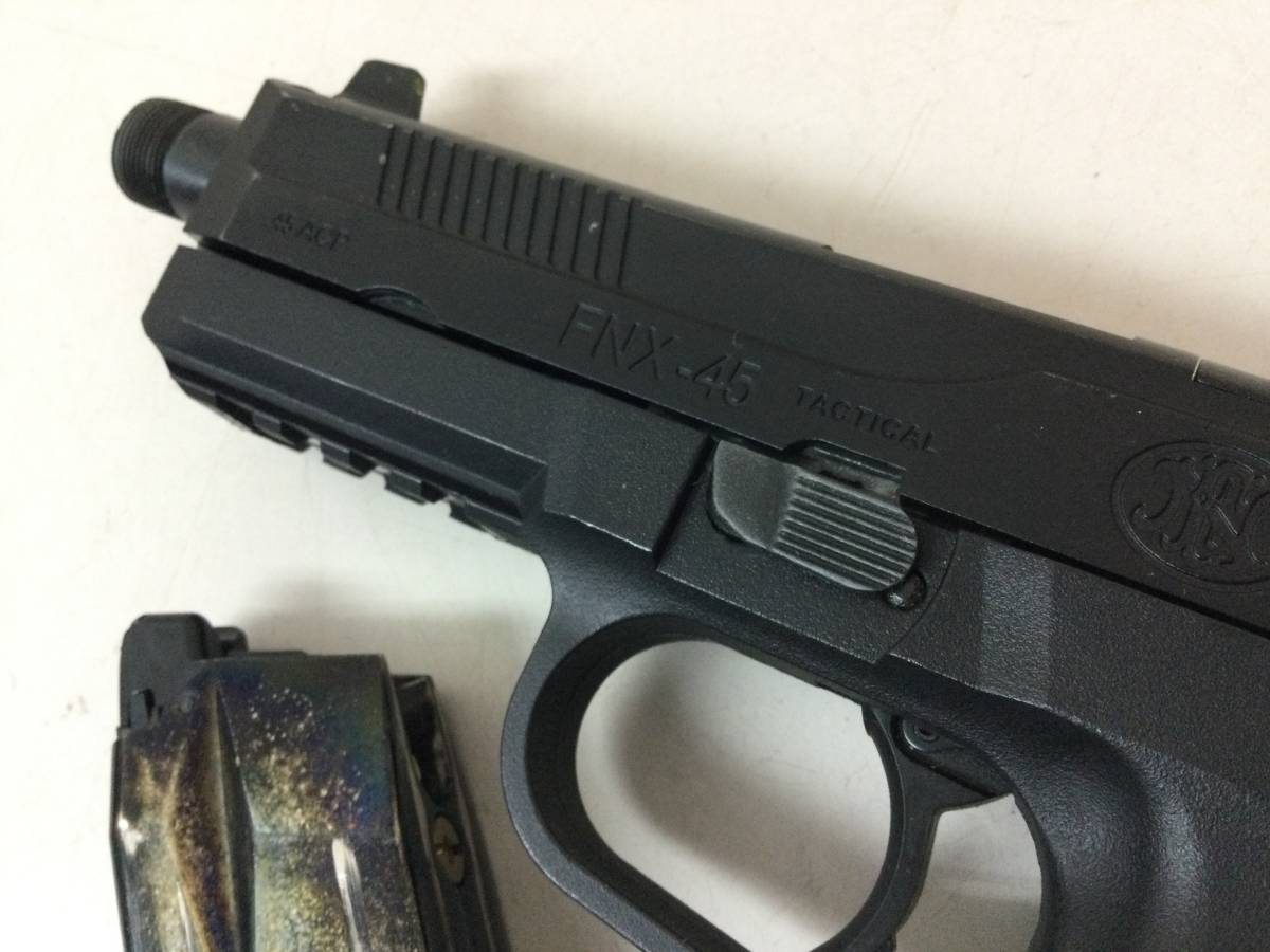 FNX-45 Tactical ACP FNH USA ステンレススチール ガスガン_画像2