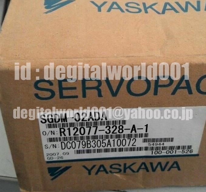 新品【代引★Ｔ番号領収書★税込 東京発】YASKAWA / 安川電機 SGDM-02ADA サーボドライバー【６ヶ月保証】_画像1