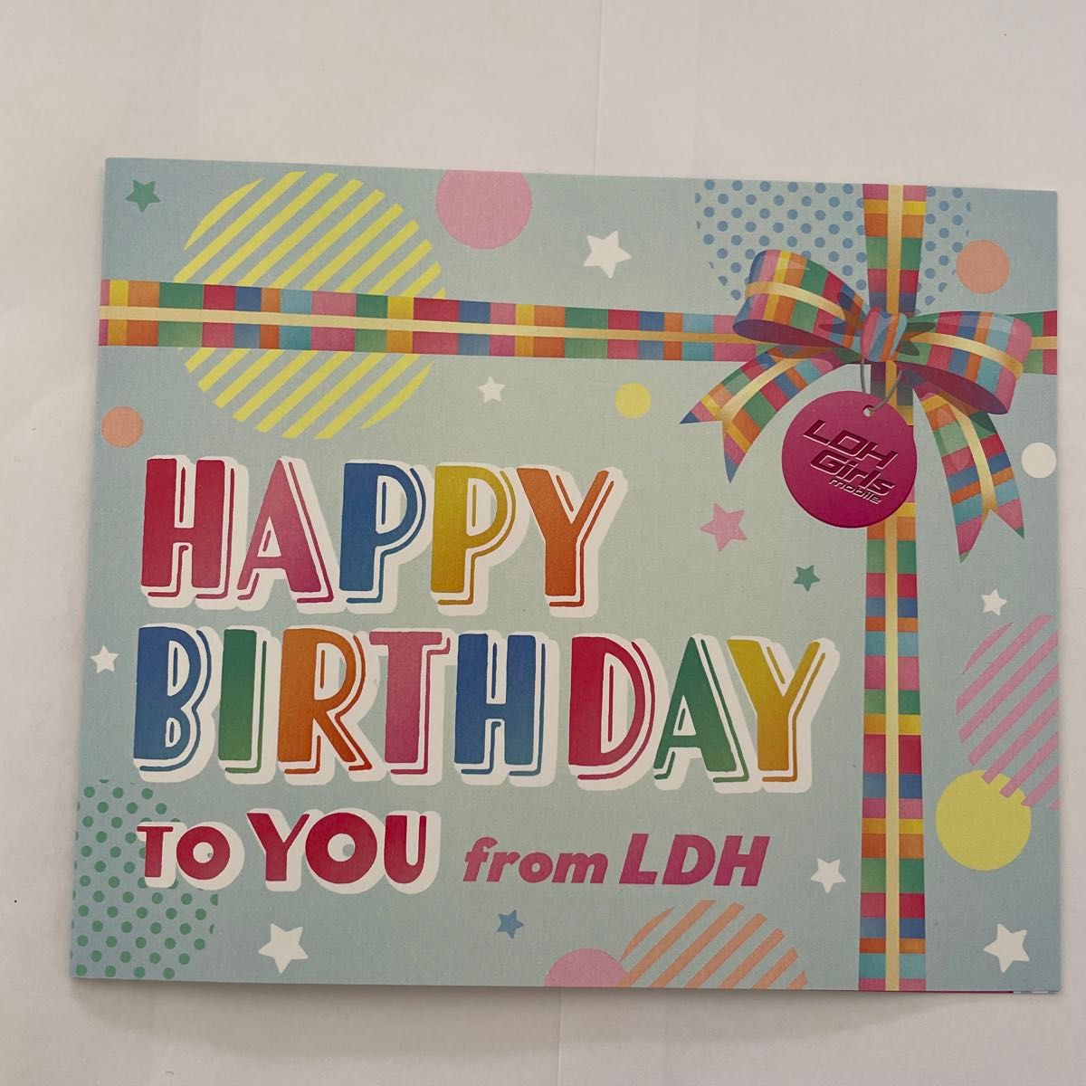 LDH BIRTHDAY CARD