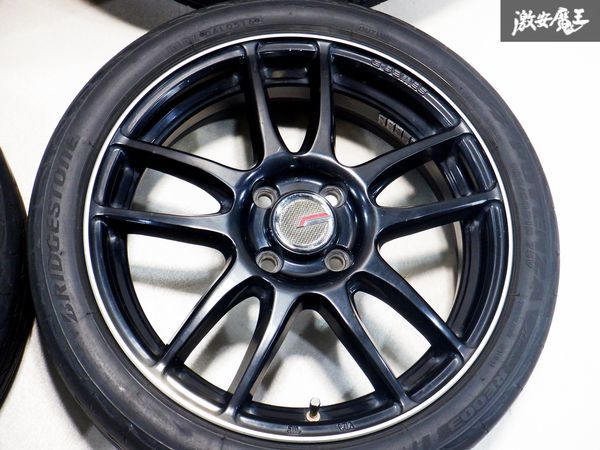  Rays ma LUKA G-games 16 -inch 5J +45 PCD 100 4H 4 hole tire wheel 4ps.@ Roadster Civic Integra MR-S Yaris etc. shelves 33B