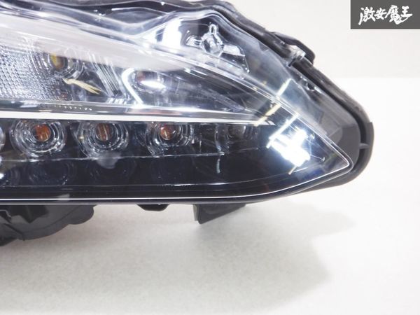 点灯確認済み！！ トヨタ 純正 ZN6 86 ハチロク 後期 LED ヘッドライト ヘッドランプ 右 右側 運転席 KOITO 100-60345 刻印 A5 即納 棚43D_画像5