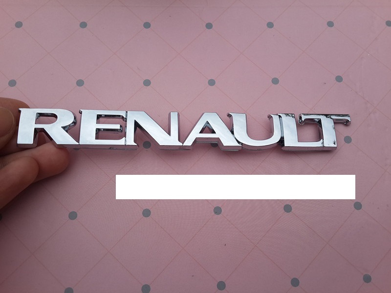【送料込】RENAULT(ルノー) 3Dエンブレム 縦1.7cm×横14.5cm プラスチック製_画像2