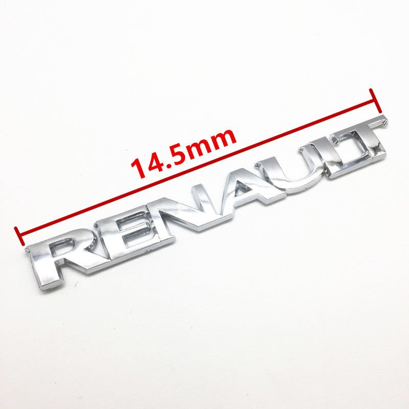 【送料込】RENAULT(ルノー) 3Dエンブレム 縦1.7cm×横14.5cm プラスチック製_画像1