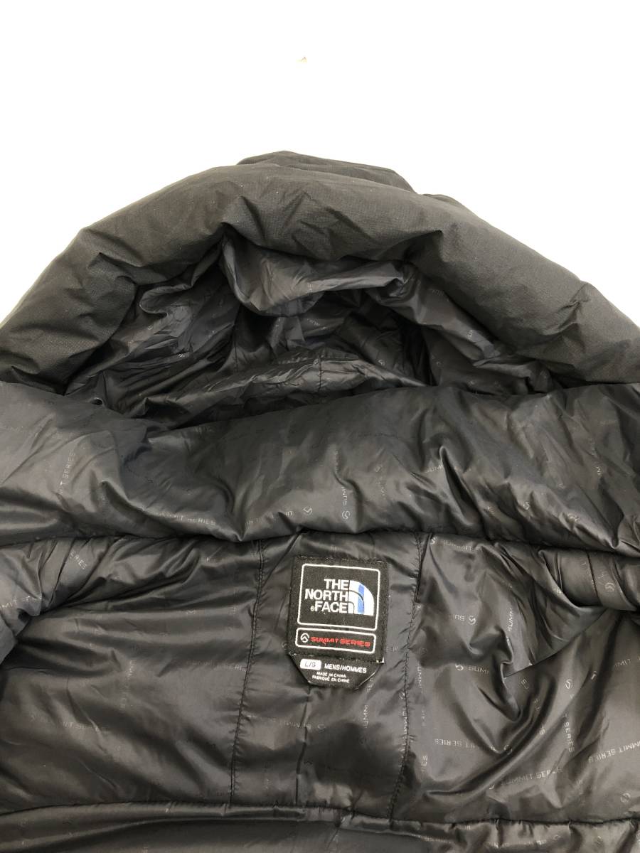 CL231228-01K/ THE NORTH FACE ノースフェイス ヒマラヤンパーカ メンズL 黒 ブラック SUMMIT SERIES ダウンジャケット_画像6