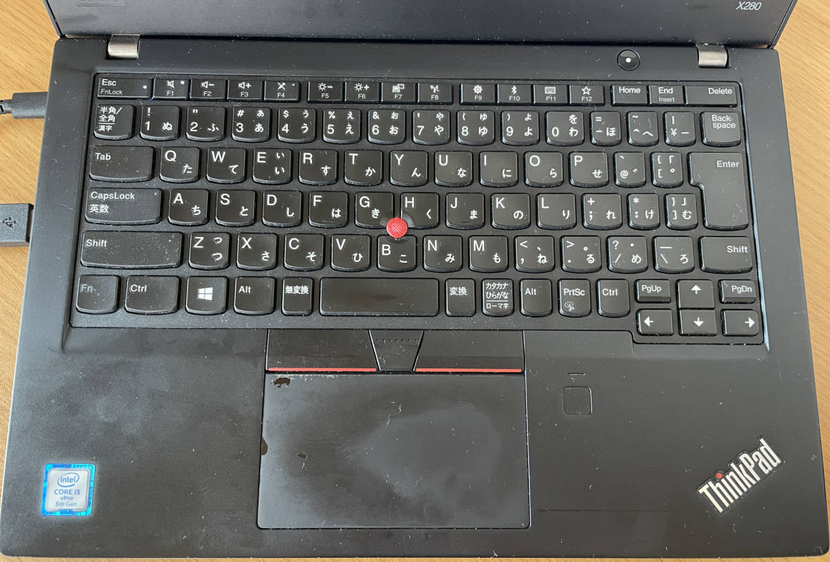 ノートパソコン Lenovo ThinkPad X280 Win10 i5-8350U Mem8GB SSD256GB_画像2