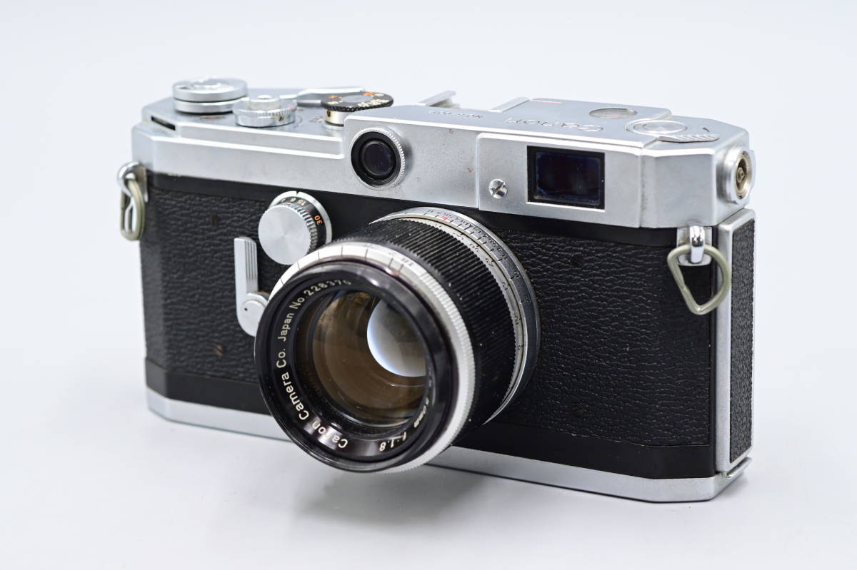 （No2549）キヤノン Canon VL2 50mm F1.8 Lマウント レンジファインダー　フィルムカメラ　カメラレンズ　銀塩カメラ_画像1