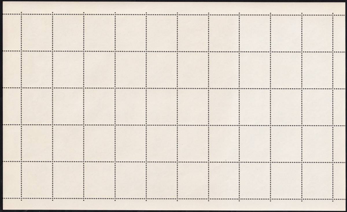 ★琉球切手　年賀　１９７２年用　２シート（シート目打T１０）　未使用★_画像5