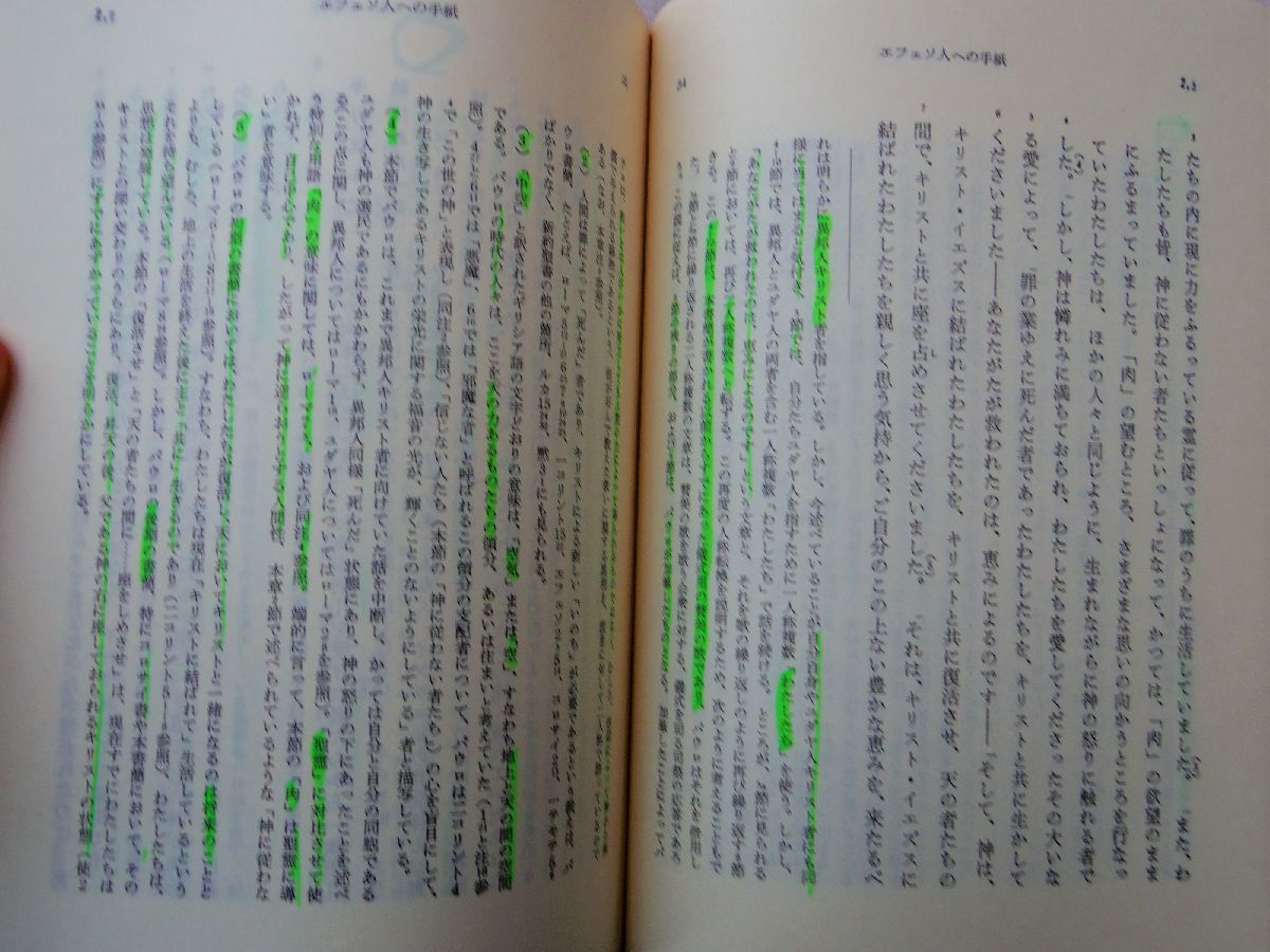 0034700 聖書 原文校訂による口語訳 パウロ書簡 第3巻 フランシスコ会聖書研究会 中央出版社 昭和63年_画像5