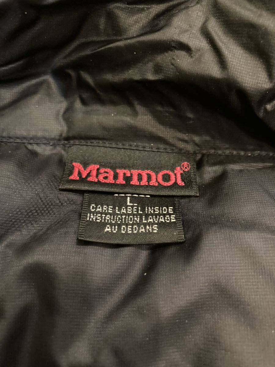 【美品】Marmot ライトダウンジャケット　サイズL メンズ　マーモット アウトドア　ダウンジャケット　700フィル　_画像3