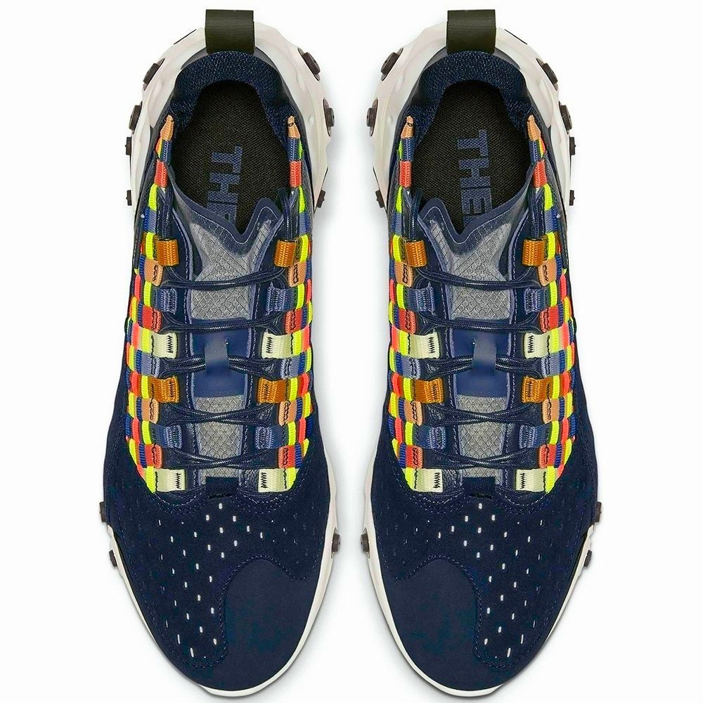 ■ナイキ リアクト セルトゥ ダークネイビー/マルチカラー ウーブン 新品 28.5cm US10.5 NIKE REACT SERTU_画像1