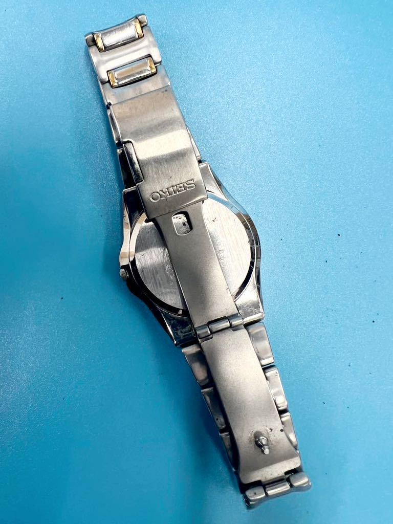SEIKO クオーツ アナログ メンズ腕時計 PERPETUAL CALENDAR8F32-0130 GSS122607_画像6