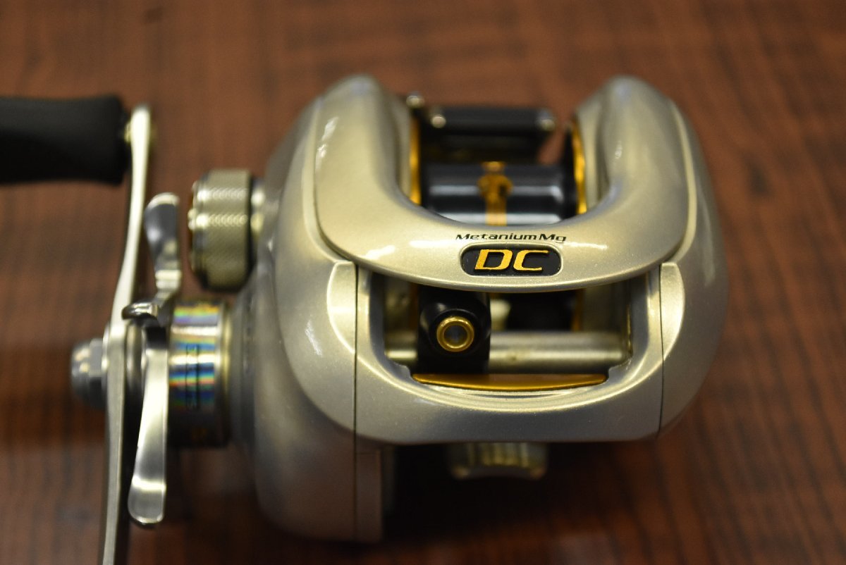 【1スタ★程度良好美品】シマノ 08 メタニウム Mg DC 右巻き SHIMANO Metanium ベイトリール DCブレーキ ブラックバス（CKN_O1）_画像2