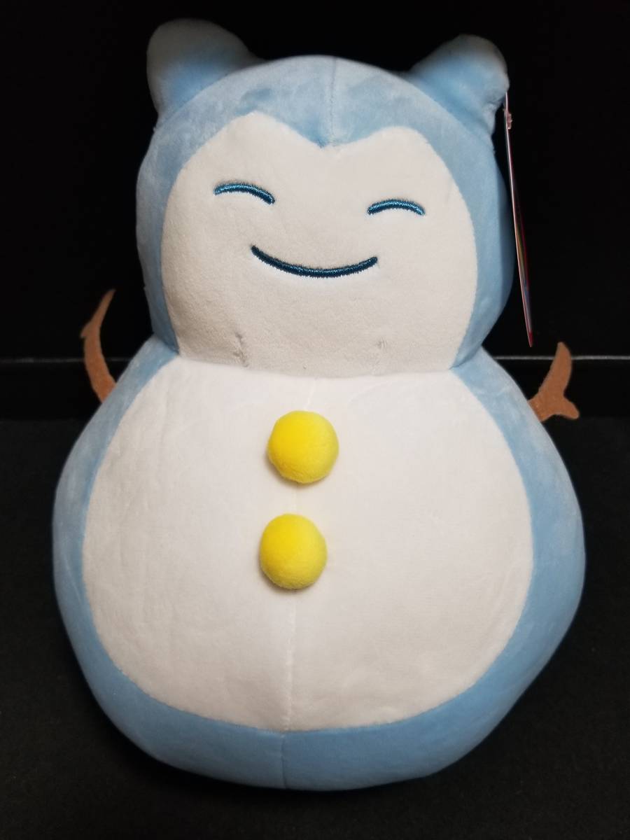 送料無料 韓国限定 ポケモン カビゴン 雪だるまぬいぐるみ pokemon Plush Doll Snorlax_画像1