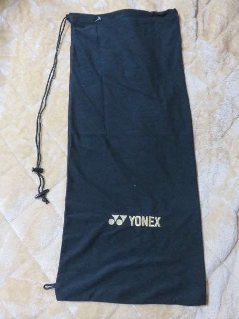 YONEX Yonex bato Minton ракетка пакет черный чёрный размер 800-340. вышивка Gold красивый. 
